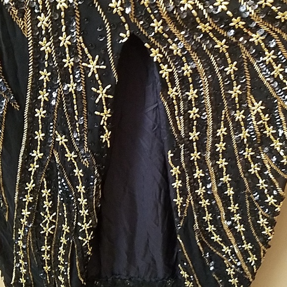 Ath Day Pinky Creation  sequenced long dress - Picture 6 of 7